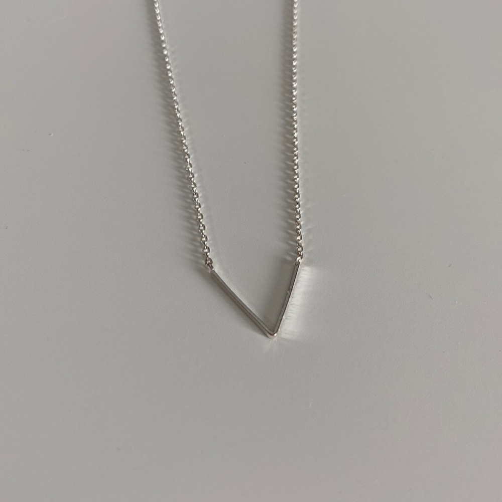 Silver necklace